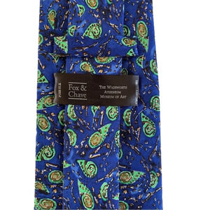 Fox & Chave 100% Pure Silk Necktie from Wadsworth Atheneum Museum of Art